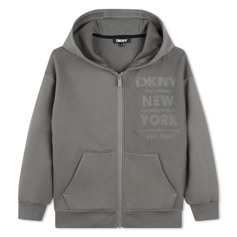 Felpa in cotone DKNY 
                        RAGAZZO