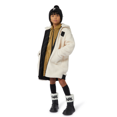 Trench-Style Shirt Dress KARL LAGERFELD KIDS BAMBINA