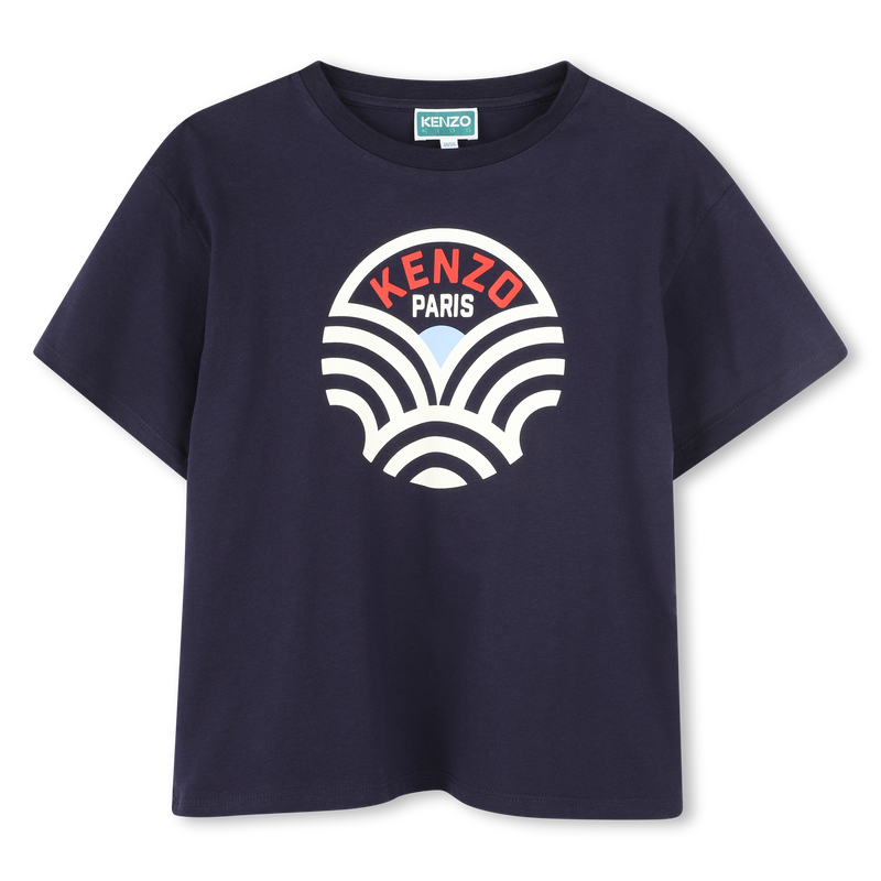 T-shirt cotone maniche corte KENZO KIDS 
                        RAGAZZO