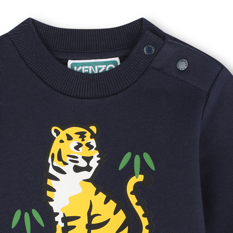 Felpa in cotone garzato KENZO KIDS 
                        RAGAZZO