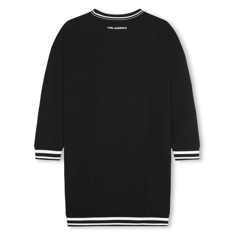 Abito dritto bicolore KARL LAGERFELD KIDS 
                        BAMBINA