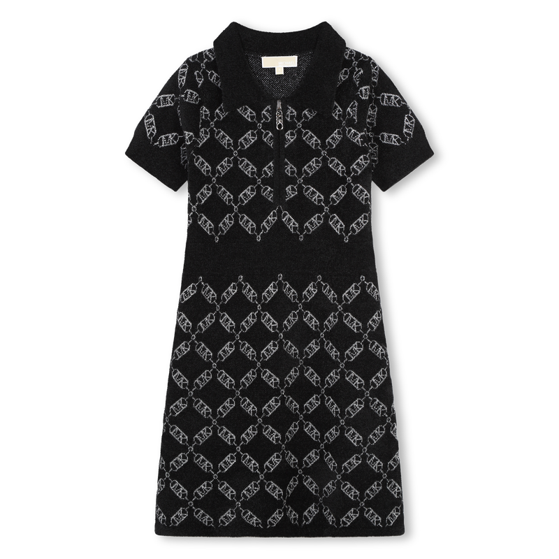 Vestito jacquard maniche corte MICHAEL KORS 
                        BAMBINA