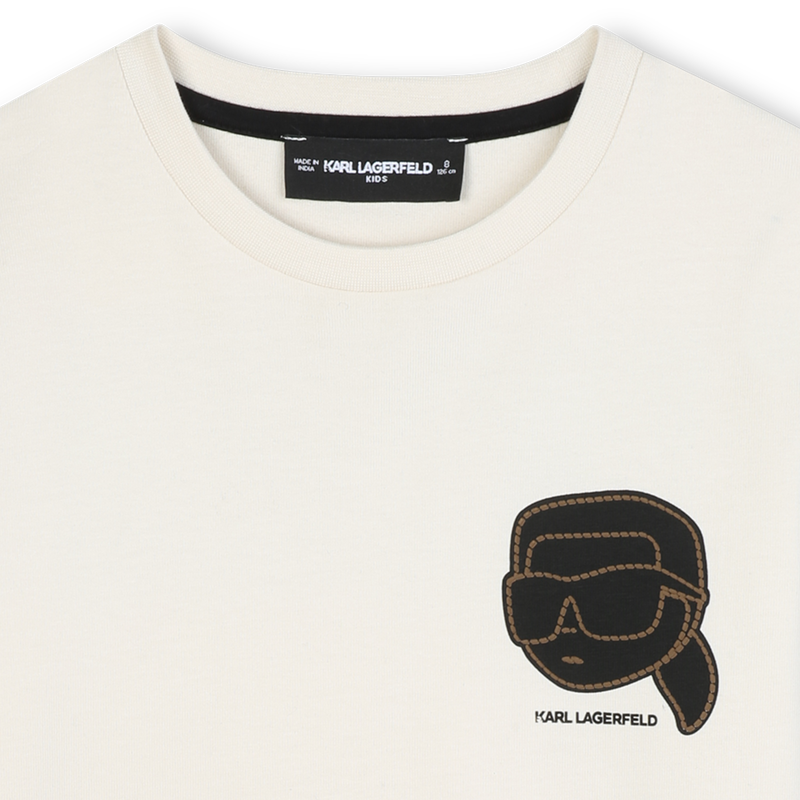 T-shirt a maniche lunghe KARL LAGERFELD KIDS 
                        RAGAZZO
