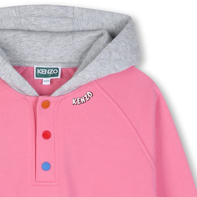 Felpa con cappuccio KENZO KIDS 
                        BAMBINA