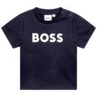 T-shirt a maniche corte, MARINE, hi-res