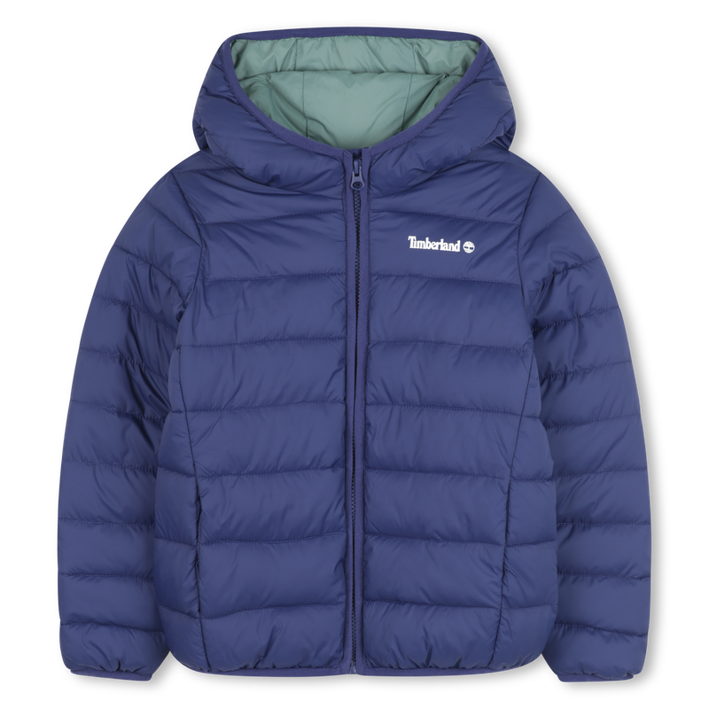 PIUMINO CON LOGO TIMBERLAND 
                        RAGAZZO