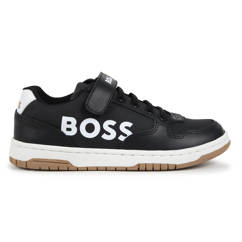 Sneakers con lacci e velcro BOSS 
                        RAGAZZO