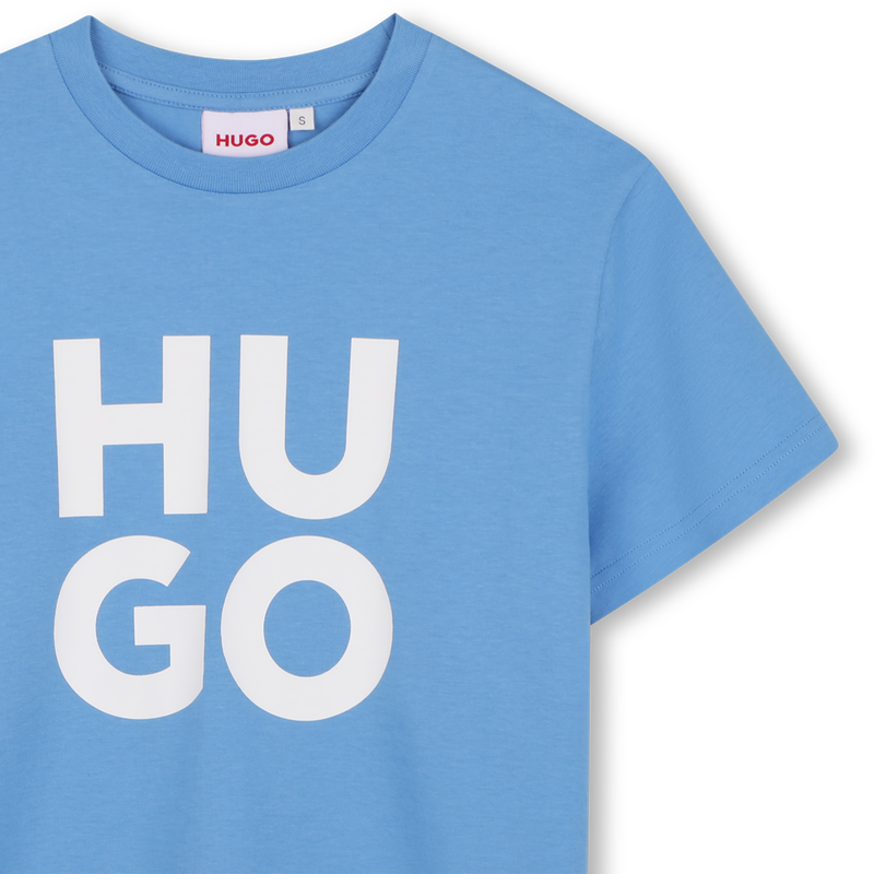 T-shirt a maniche corte HUGO 
                        BAMBINO