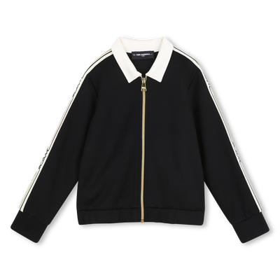 CARDIGAN CON COLLETTO KARL LAGERFELD KIDS BAMBINA