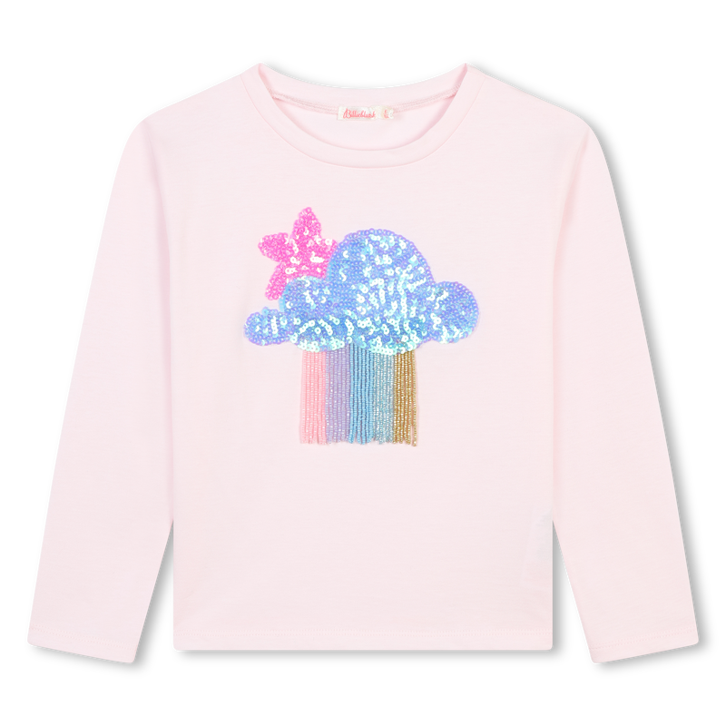 T-shirt maniche lunghe cotone BILLIEBLUSH 
                        BAMBINA