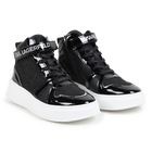 Sneakers alte in pelle KARL LAGERFELD KIDS 
                    BAMBINA