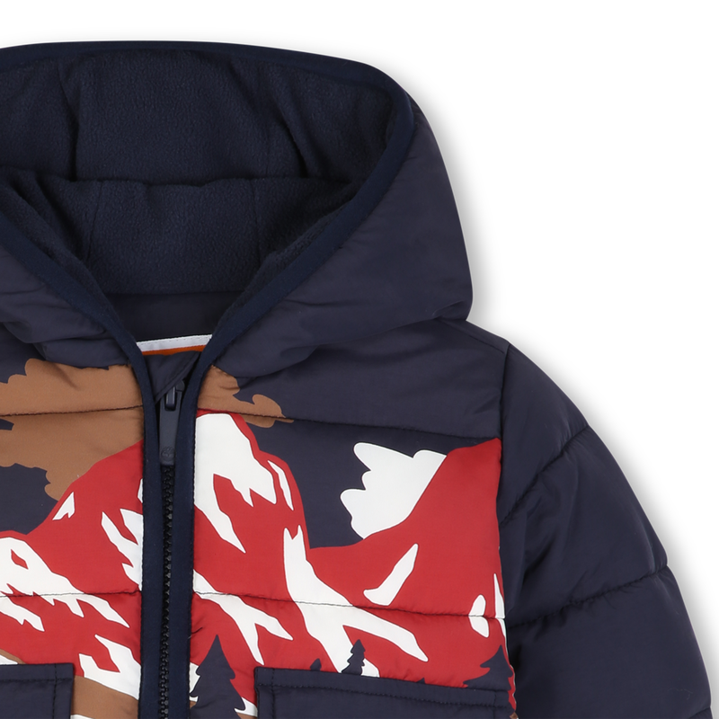 Giacca a vento con cappuccio TIMBERLAND 
                        RAGAZZO