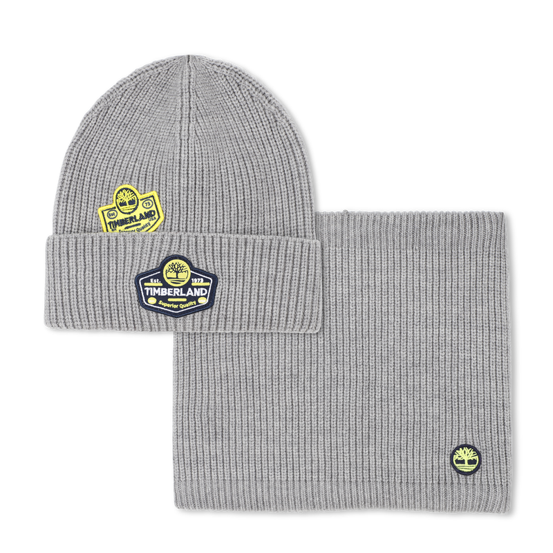 Hat and neck warmer set TIMBERLAND 
                        RAGAZZO
