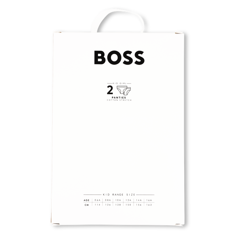 SET DI 2 MUTANDINE BOSS 
                        BAMBINA