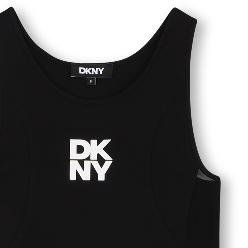 VESTITO CON SPALLINE DKNY 
                        BAMBINA