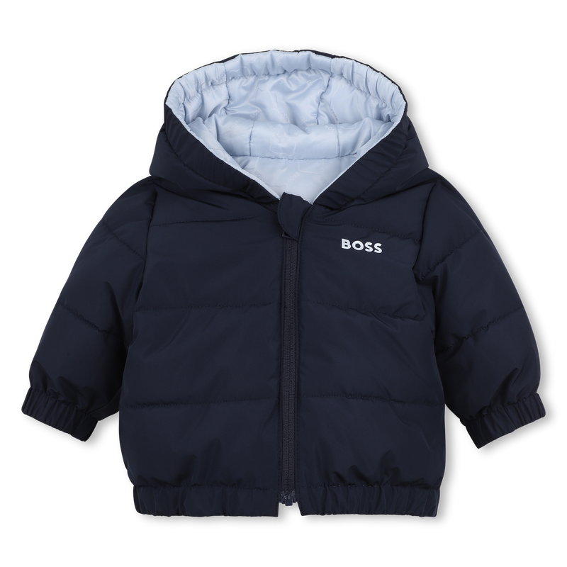 Giubbotto imbottito reversibile BOSS 
                        RAGAZZO