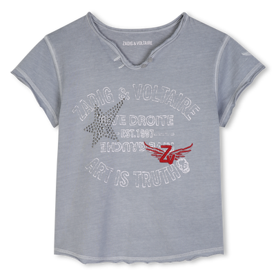 T-shirt a maniche corte ZADIG & VOLTAIRE BAMBINA