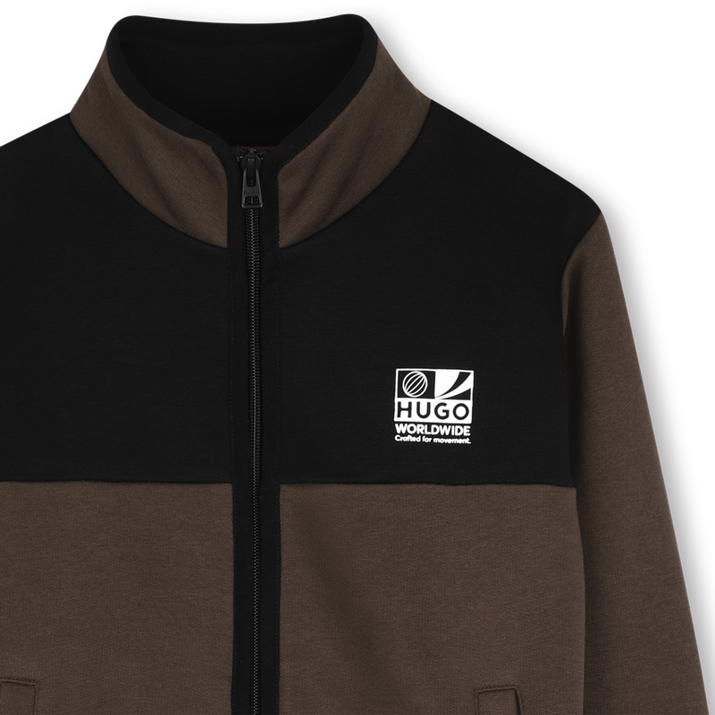 Cardigan sportivo HUGO 
                        RAGAZZO