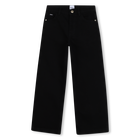 Pantalone in denim con chiusura a bottone BOSS 
                    BAMBINA