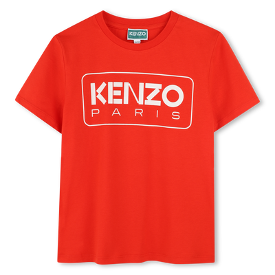 T-shirt cotone maniche corte KENZO KIDS RAGAZZO