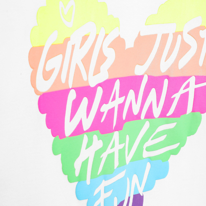 T-shirt con maniche a 3/4