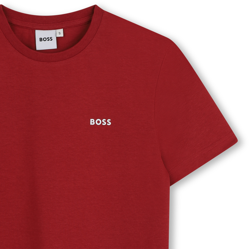 T-shirt a maniche corte BOSS 
                        BAMBINO