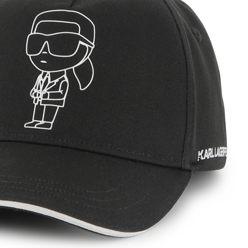 Cappello regolabile in cotone KARL LAGERFELD KIDS 
                        RAGAZZO