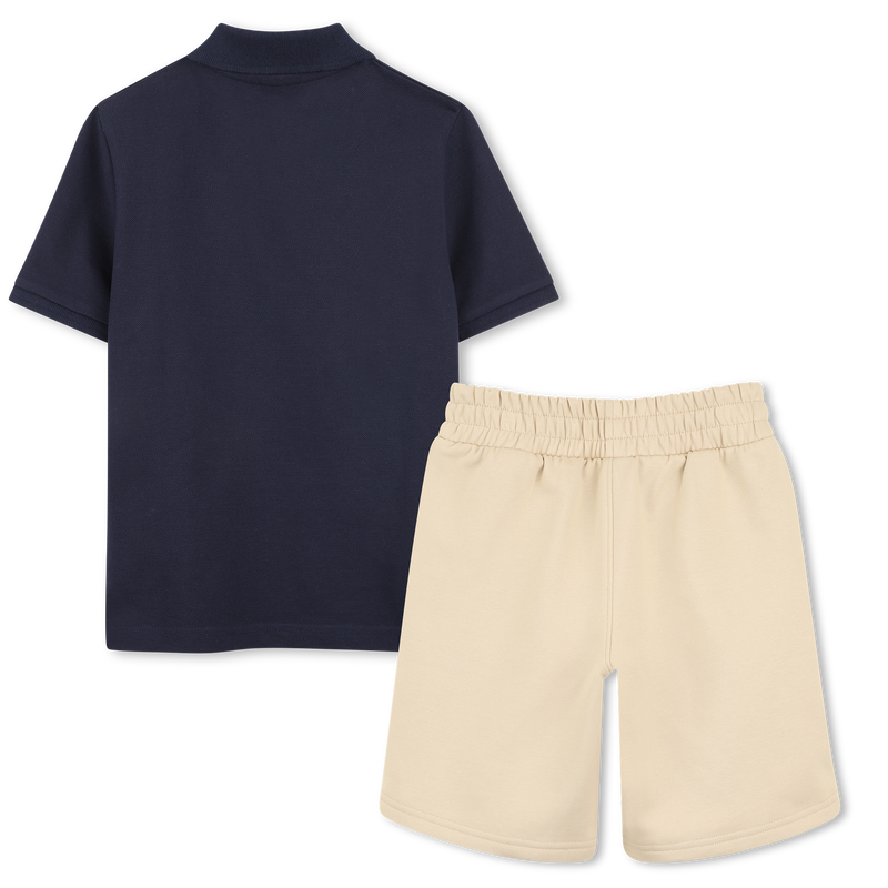 SET POLO + PANTALONCINI BOSS 
                        RAGAZZO