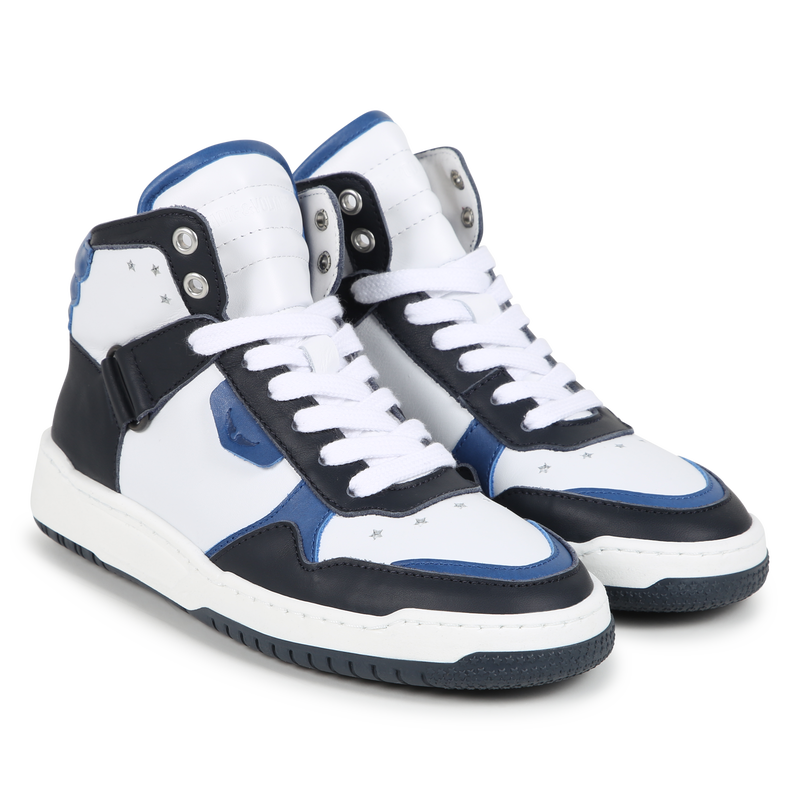 Sneakers di pelle con zip ZADIG & VOLTAIRE 
                        RAGAZZO