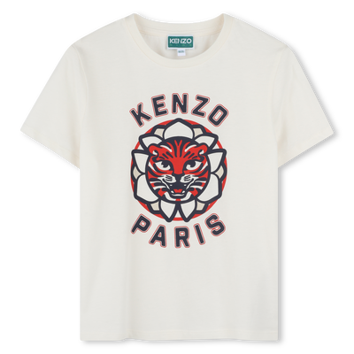 T-shirt maniche corte cotone KENZO KIDS UNISEX
