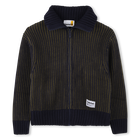 Cardigan con zip in maglia TIMBERLAND 
                    RAGAZZO