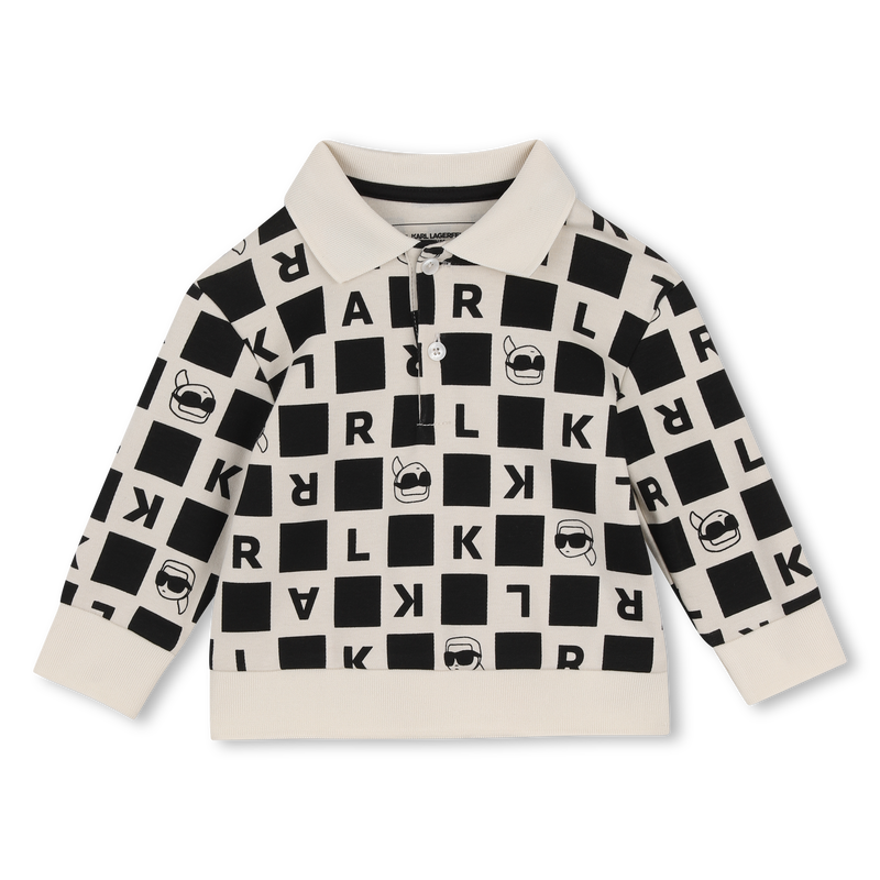 Set polo e pantaloni KARL LAGERFELD KIDS 
                        RAGAZZO