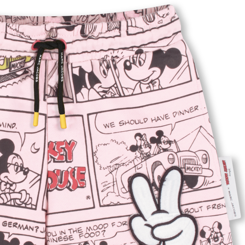 Shorts in felpa di cotone MARC JACOBS 
                        BAMBINA