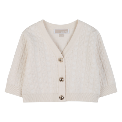 CARDIGAN CON BOTTONI MICHAEL KORS BAMBINA
