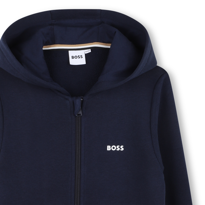 Cardigan con cappuccio BOSS 
                        RAGAZZO