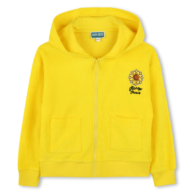 Cardigan da jogging in spugna KENZO KIDS 
                        BAMBINA
