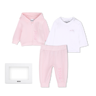 Set pantalone, cardigan e t-shirt BOSS 
                    BAMBINA