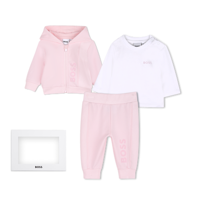 Set pantalone, cardigan e t-shirt BOSS BAMBINA