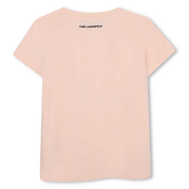 T-shirt a maniche corte KARL LAGERFELD KIDS 
                        BAMBINA