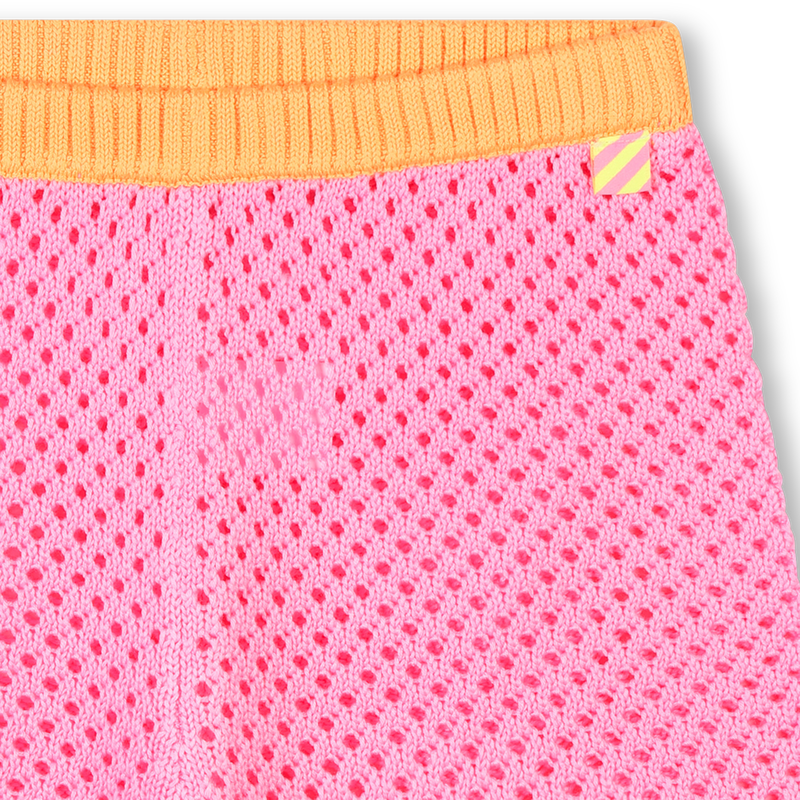 Shorts in maglia due colori BILLIEBLUSH 
                        BAMBINA