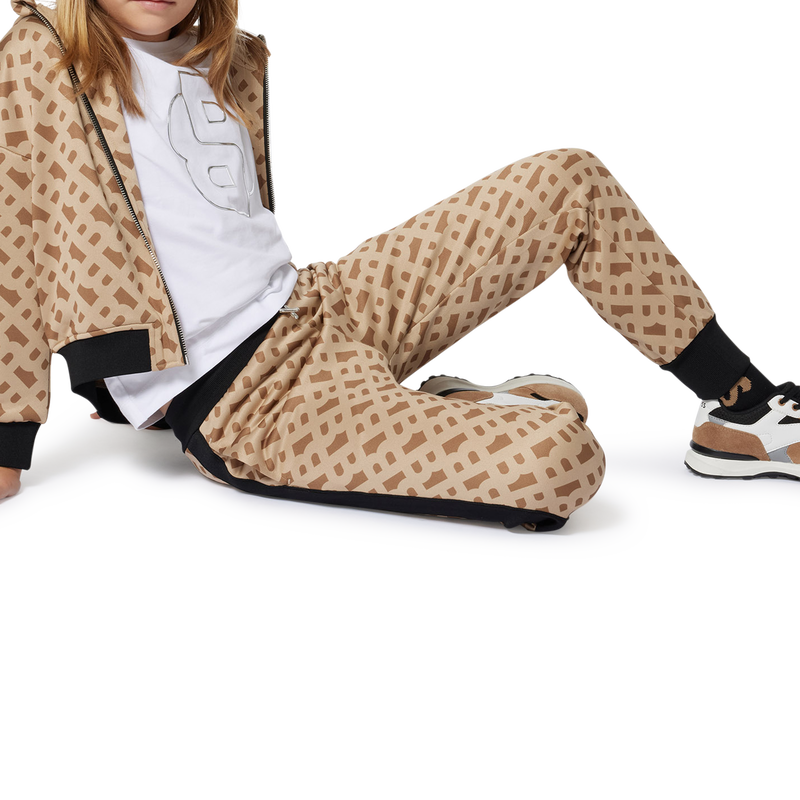 Cardigan jacquard a cappuccio BOSS 
                        BAMBINA