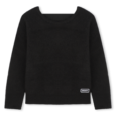 Pullover in maglia DKNY BAMBINA