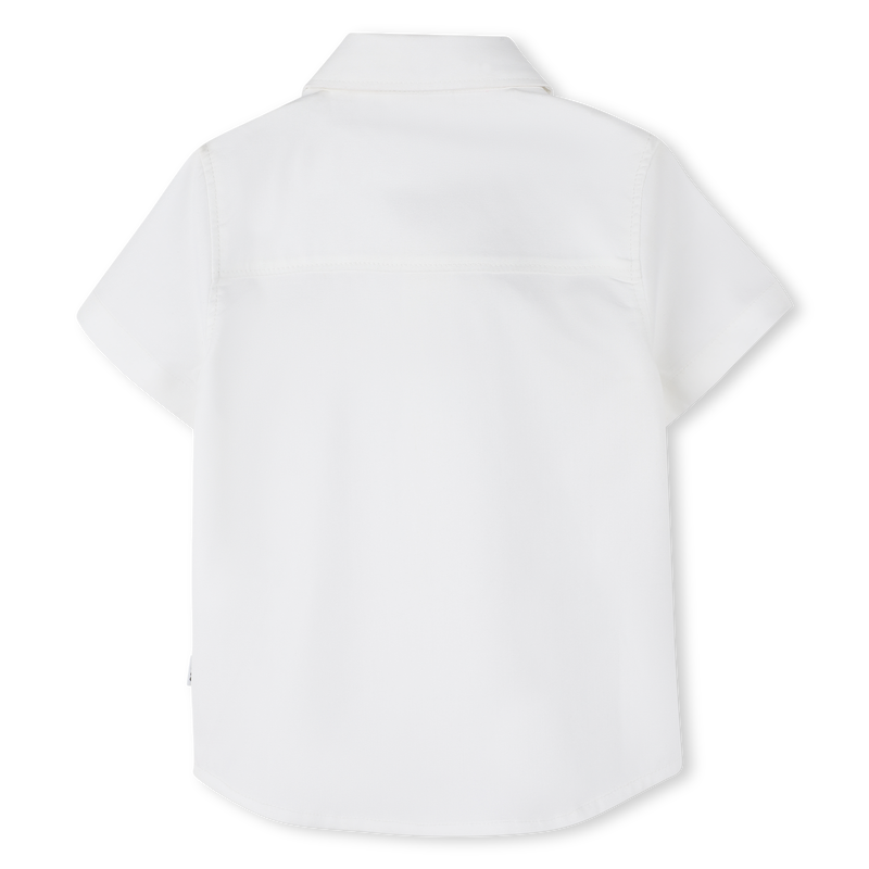 Camicia maniche corte cotone BOSS 
                        RAGAZZO