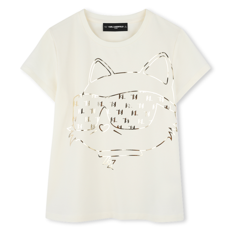 T-shirt a maniche corte KARL LAGERFELD KIDS 
                        BAMBINA