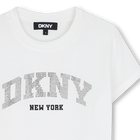 T-shirt a maniche corte DKNY 
                    BAMBINA