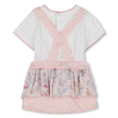 Set pagliaccetto e t-shirt KENZO KIDS BAMBINA