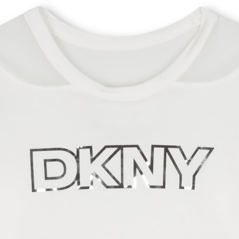 T-shirt a maniche lunghe DKNY 
                        BAMBINA