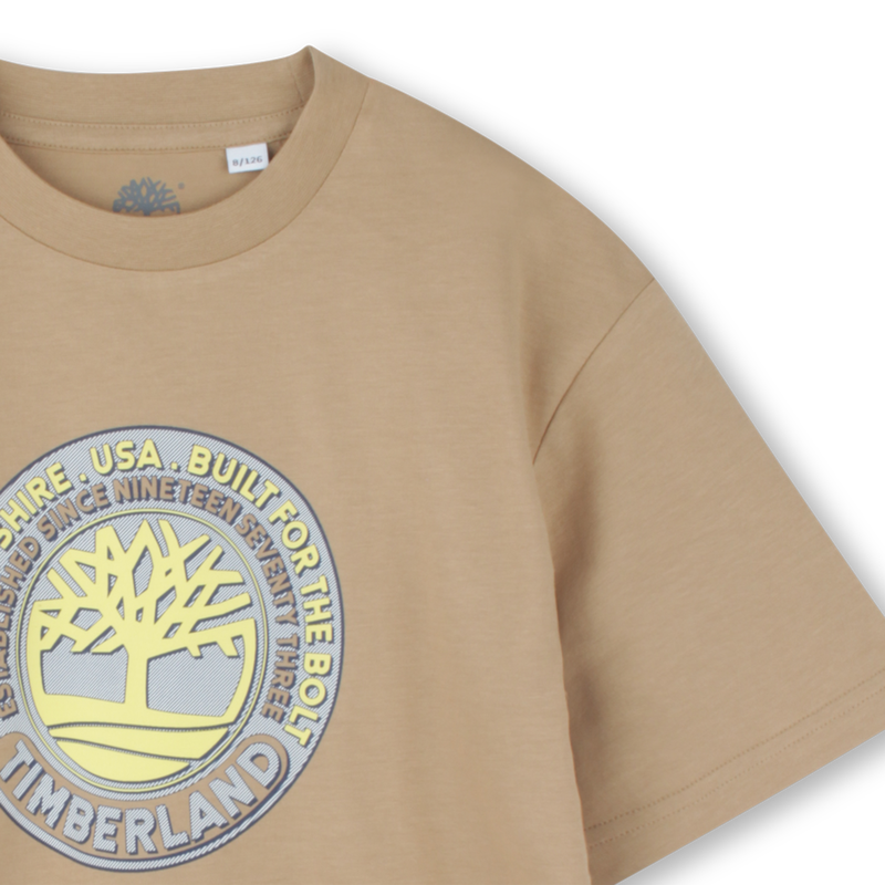 T-shirt ampia con stampa logo TIMBERLAND 
                        RAGAZZO