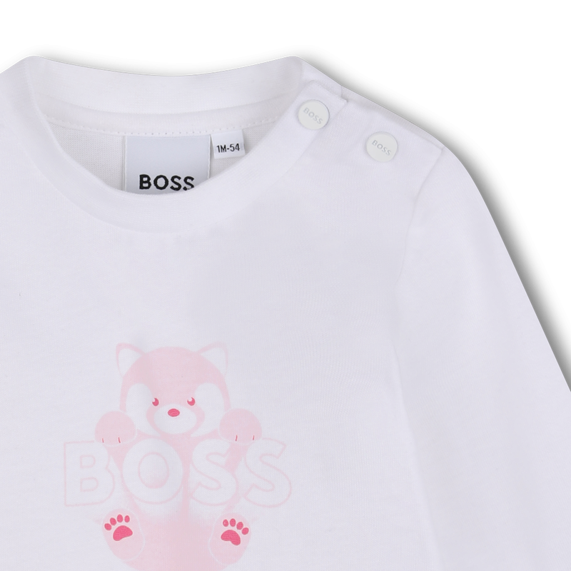Maglietta a maniche lunghe BOSS 
                        BAMBINA