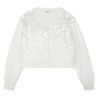 Cardigan in cotone paillettes BILLIEBLUSH 
                    BAMBINA